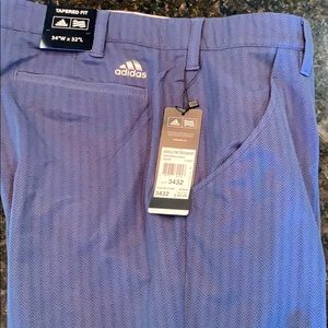 NWT Men’s Blue/Navy Adidas Ultimate Fit Golf Pants